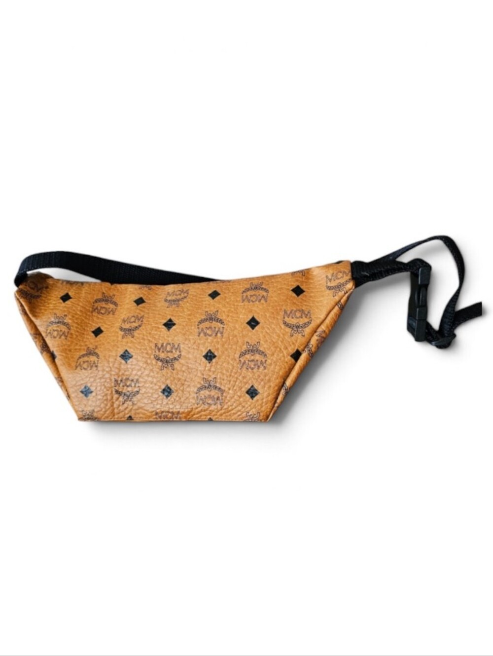 MCM Vintage Cognac Visetos Unisex Monogram Bum Bag - Picture 6 of 11